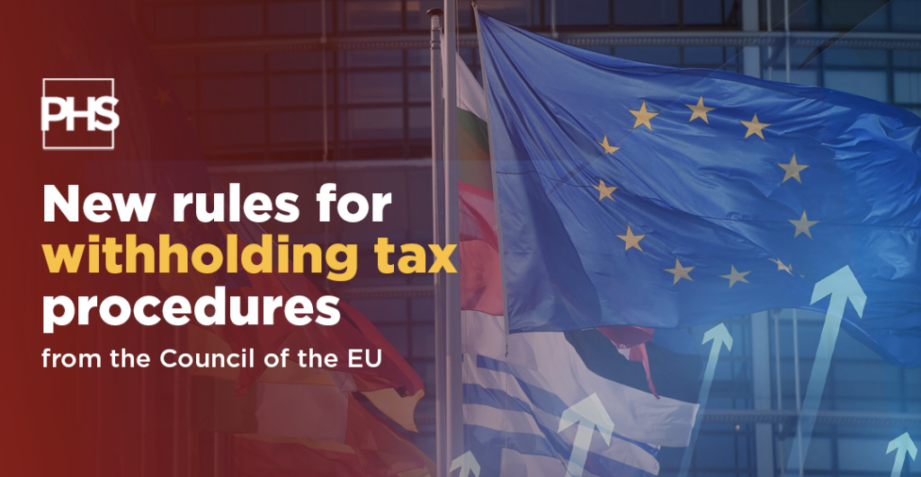 Today, 14th of May 2024, Council of the EU agrees on new rules for withholding tax procedures (FASTER).